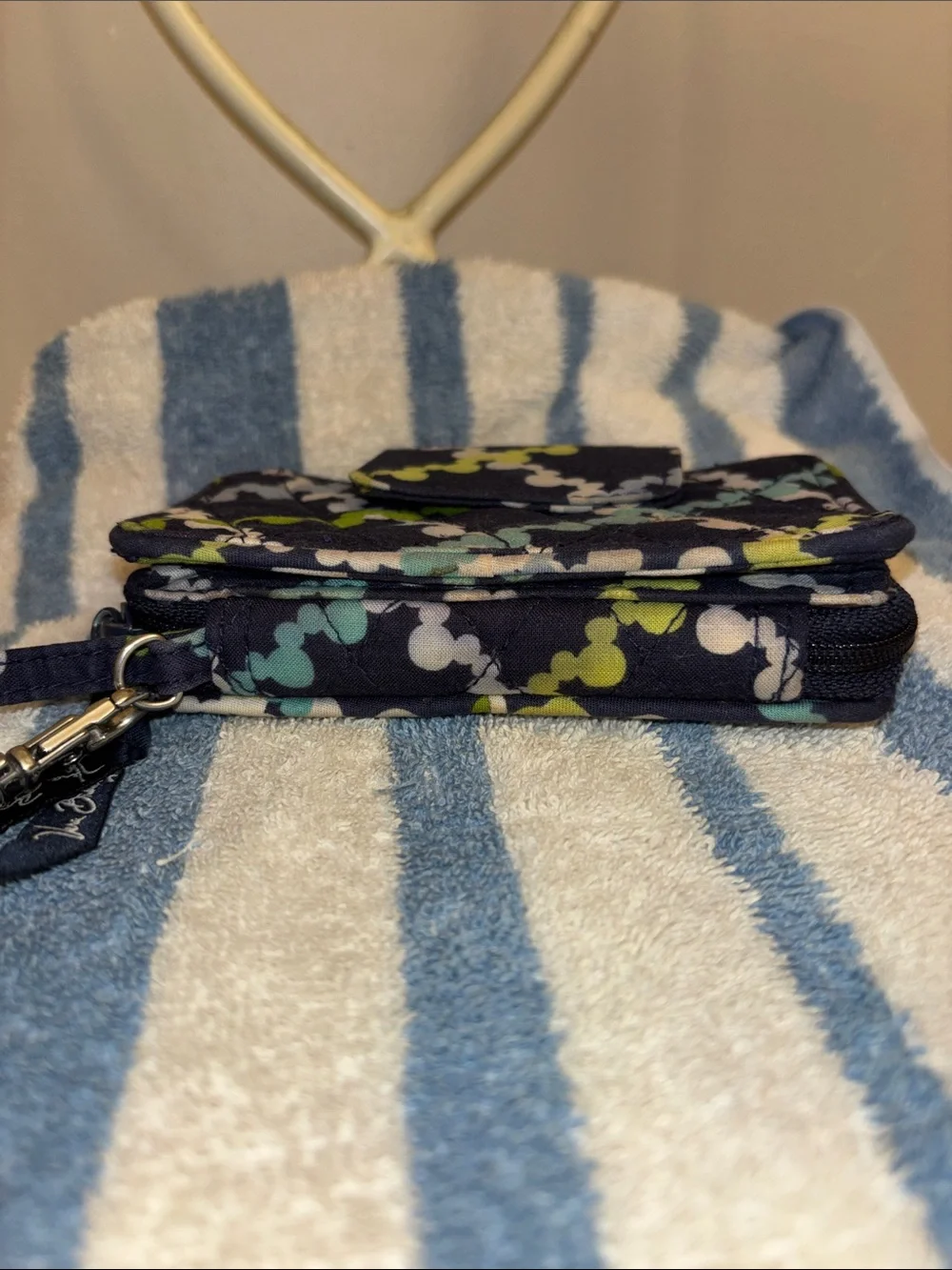 Disney Parks Vera Bradley Mickey wallet wristlet good used shape
